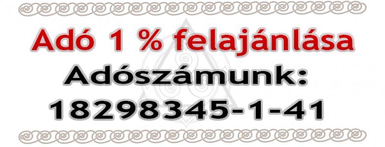 Adó 1% felajánlása